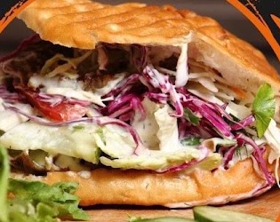 Sandwich galette Skander Kebab